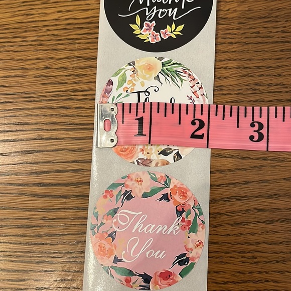 Six 2-inch Thank You stickers. Free when bundled! Perfect for Poshmark s… - Picture 8 of 8